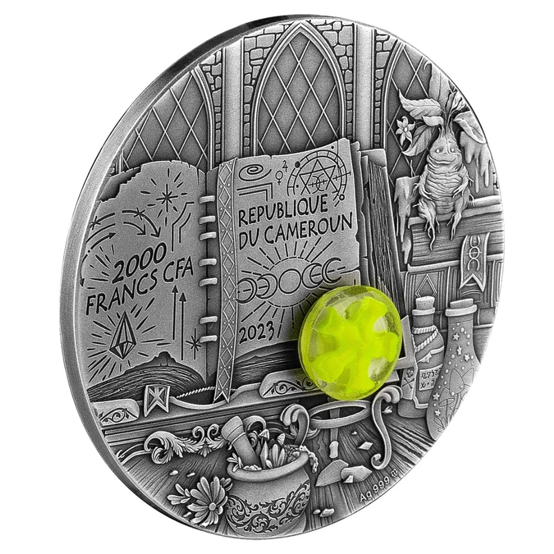 Moneda de Plata de Camerún 