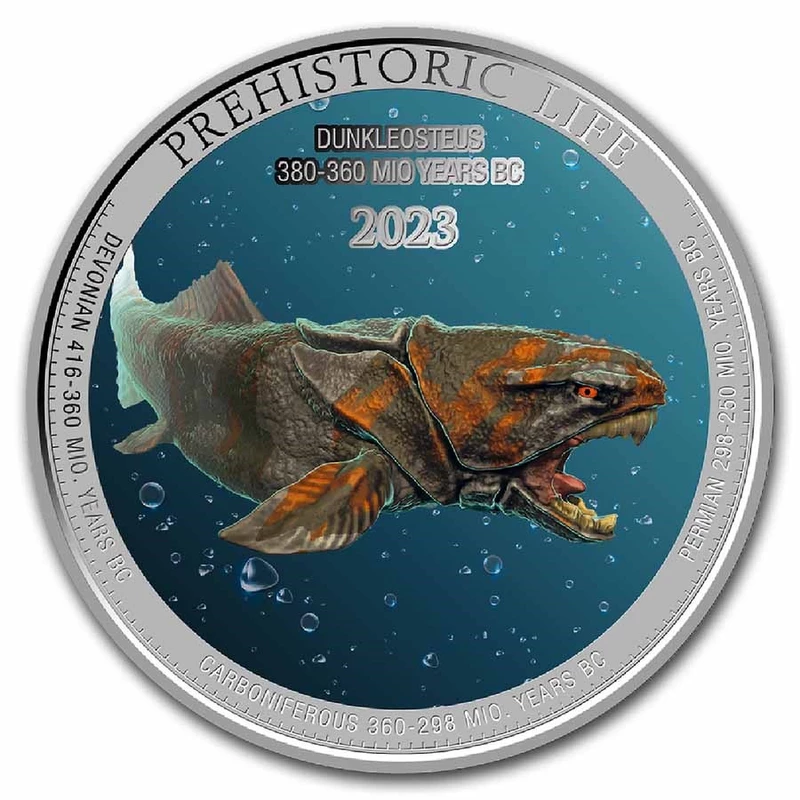 Moneda de plata de la República del Congo 