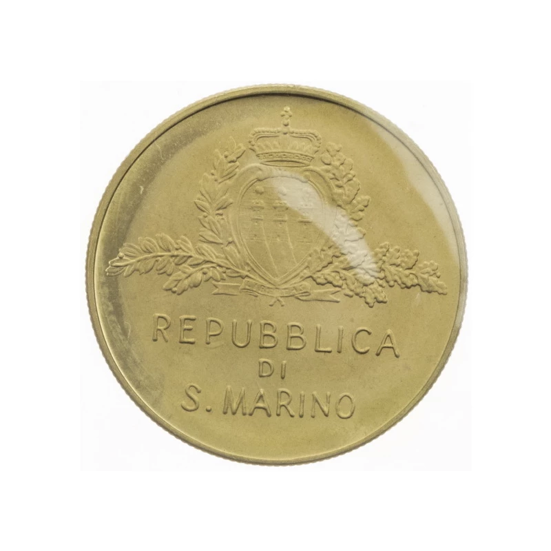 Moneda de oro San Marino 