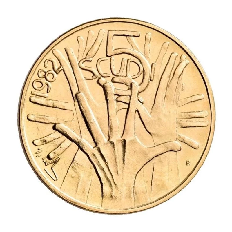 Moneda de oro San Marino 