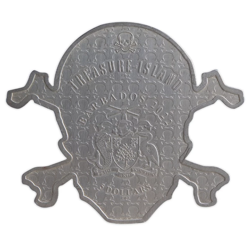 Moneda de plata de Barbados 