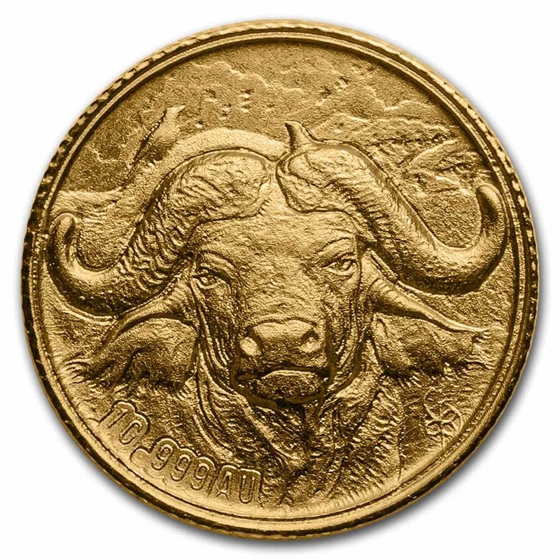 Moneda de oro de la República de Costa de Marfil 