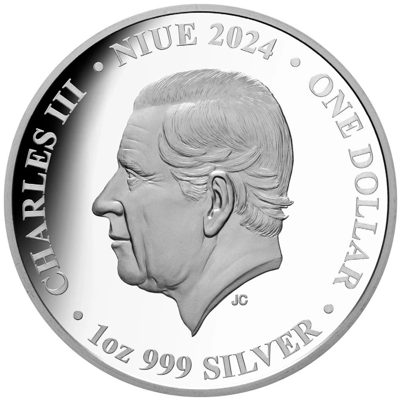 Moneda de plata Niue 
