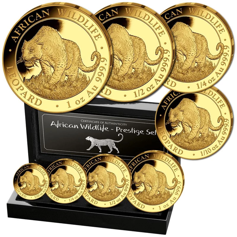Moneda de oro de Somalia 