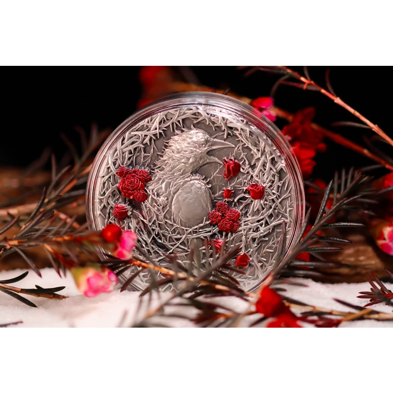 Moneda de plata Gabón 