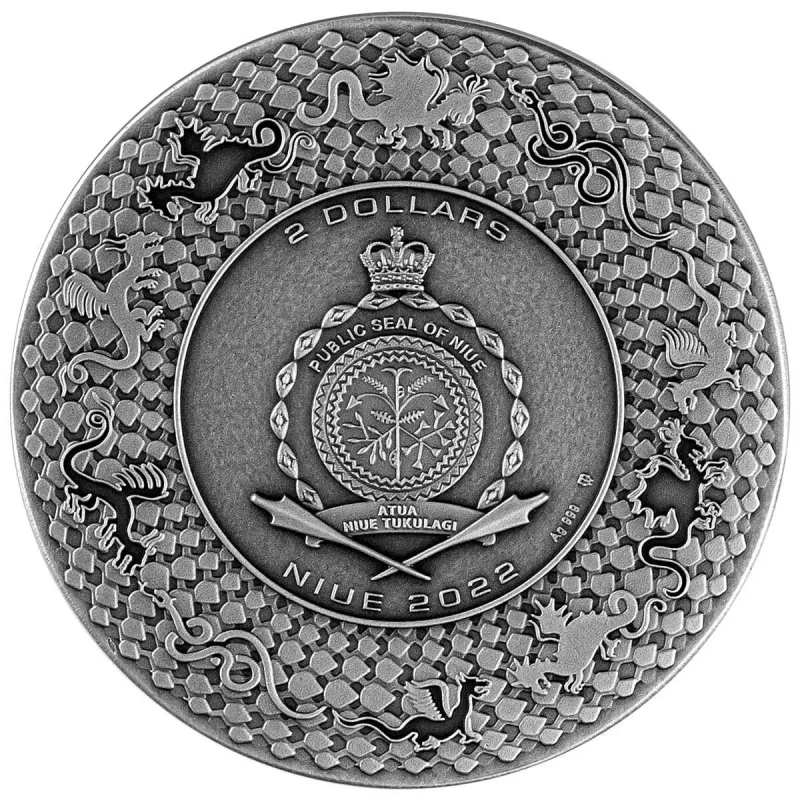 Moneda de plata Niue 
