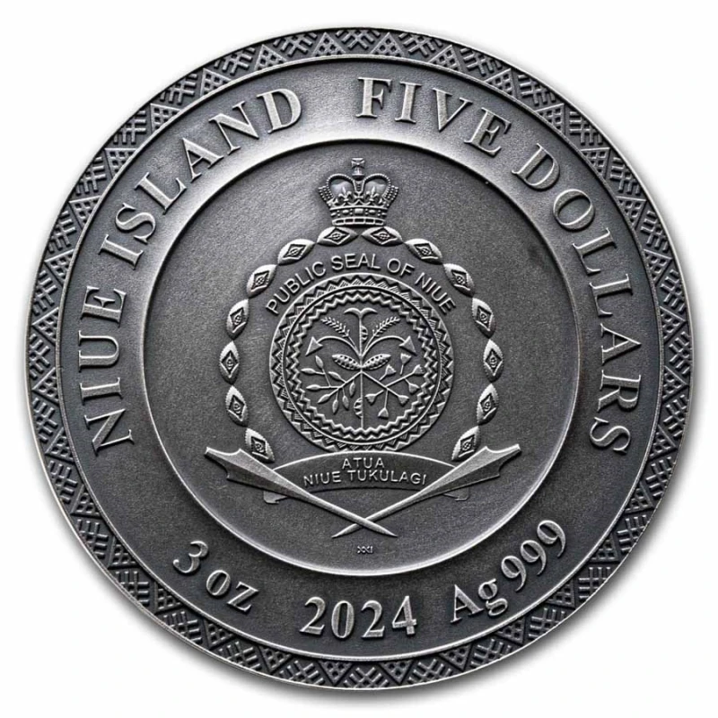 Moneda de plata Niue 