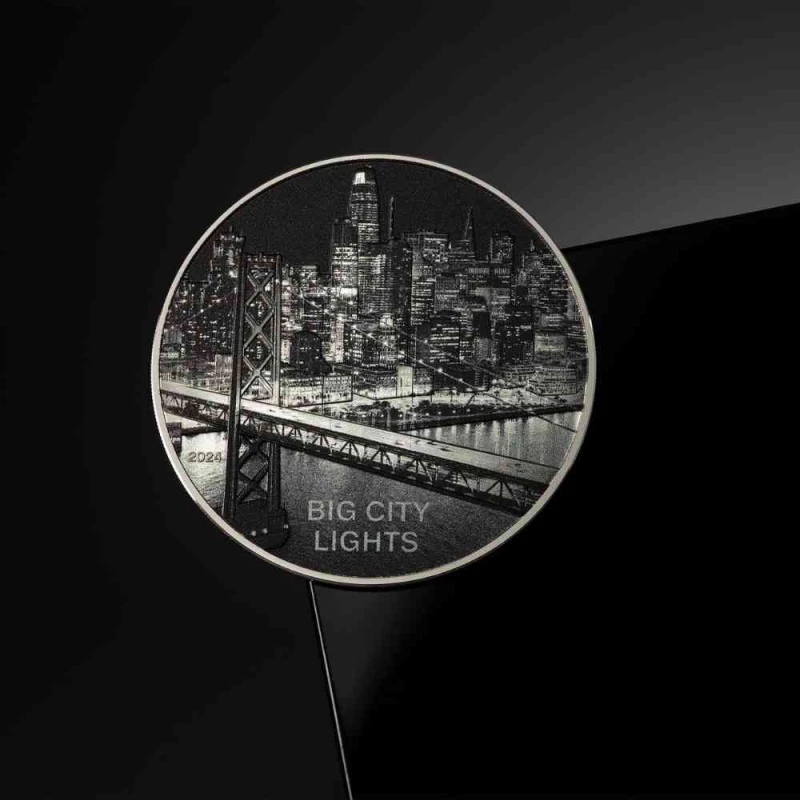 Moneda de plata de las Islas Cook 