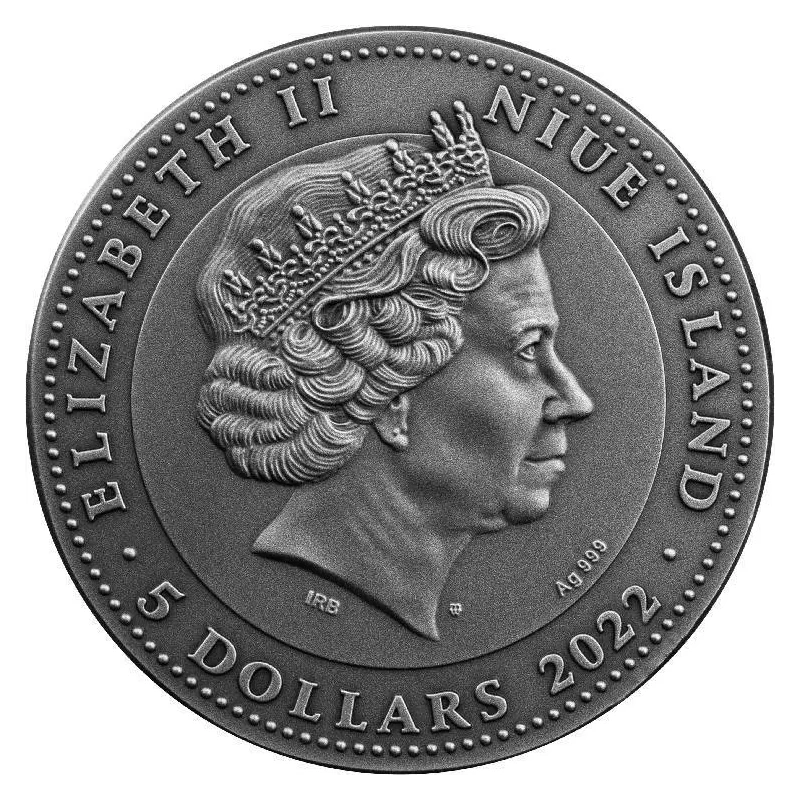Moneda de plata Niue 