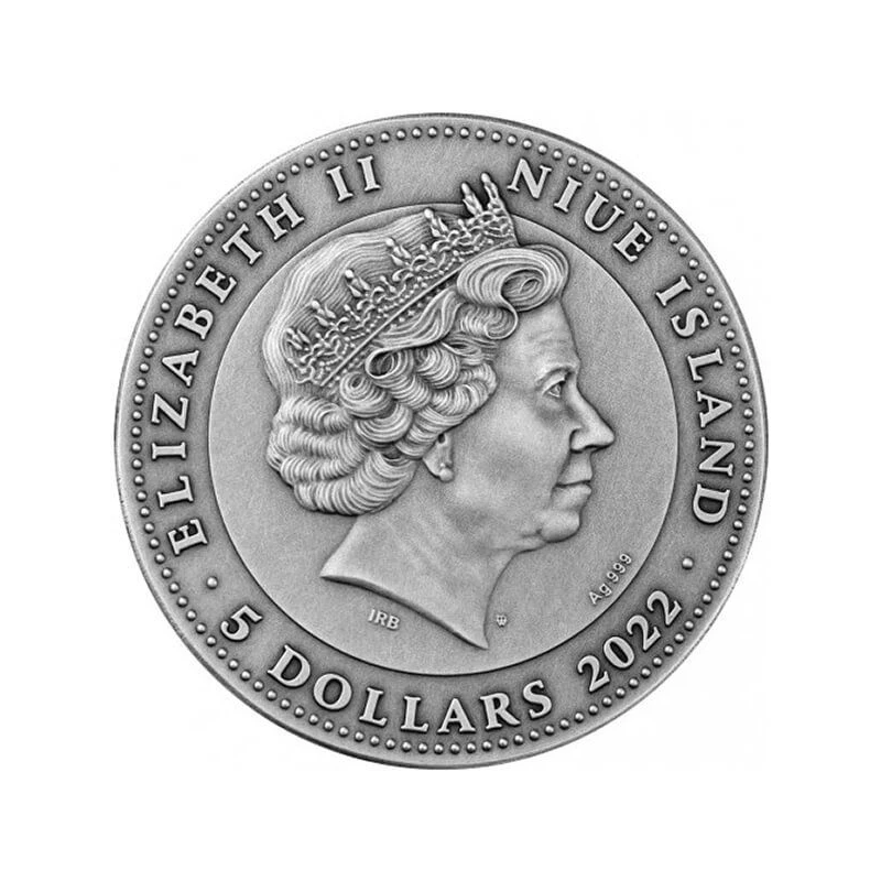 Moneda de plata Niue 