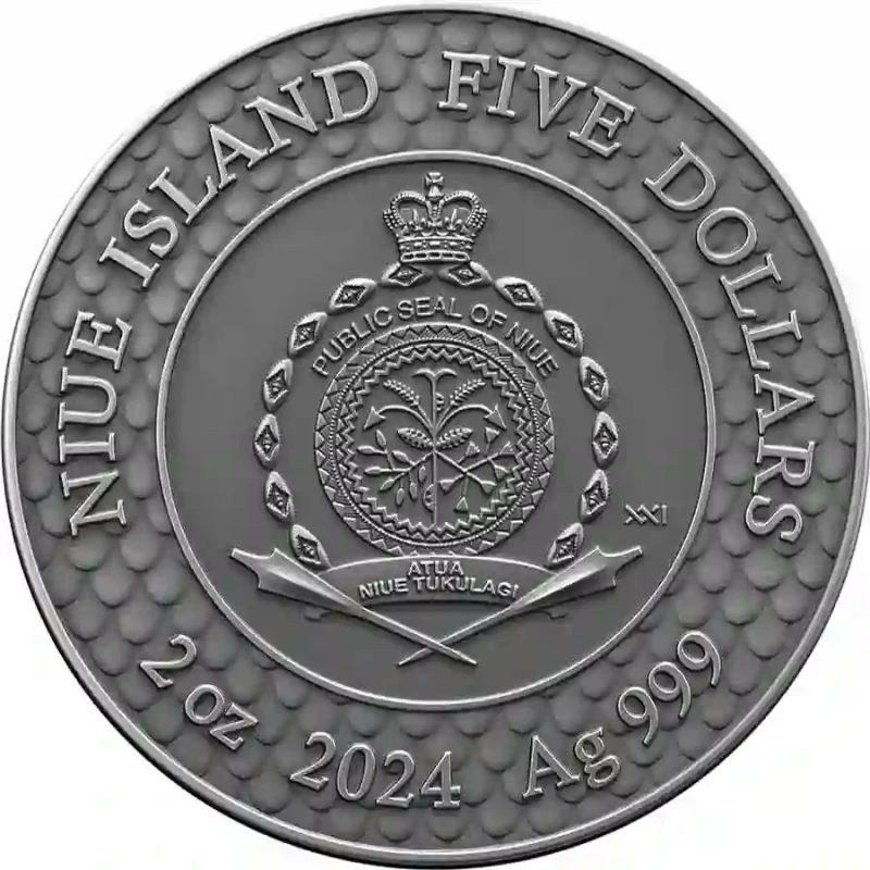 Moneda de plata Niue 