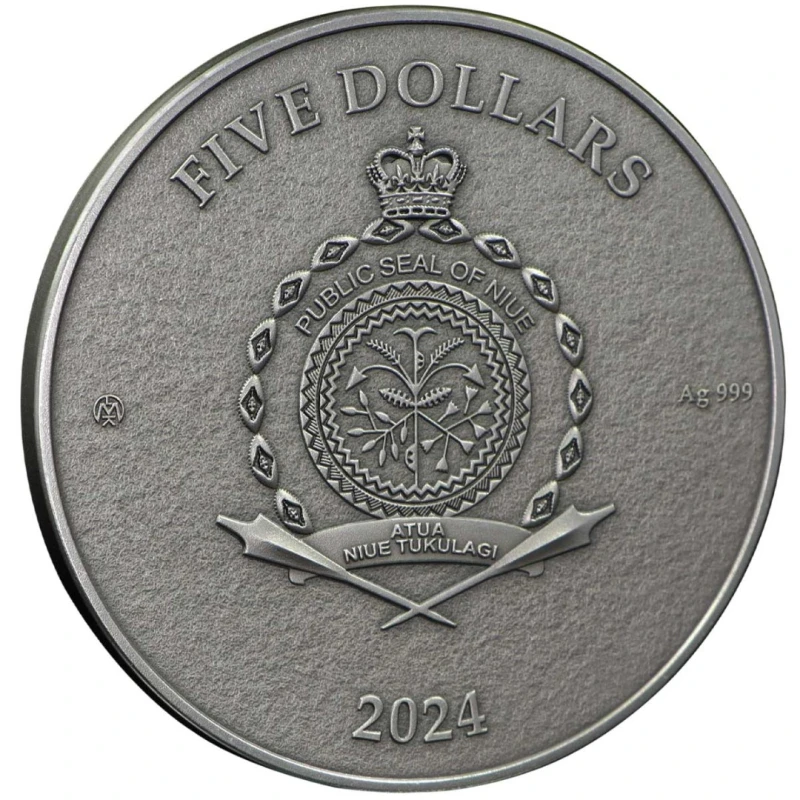 Moneda de plata Niue 