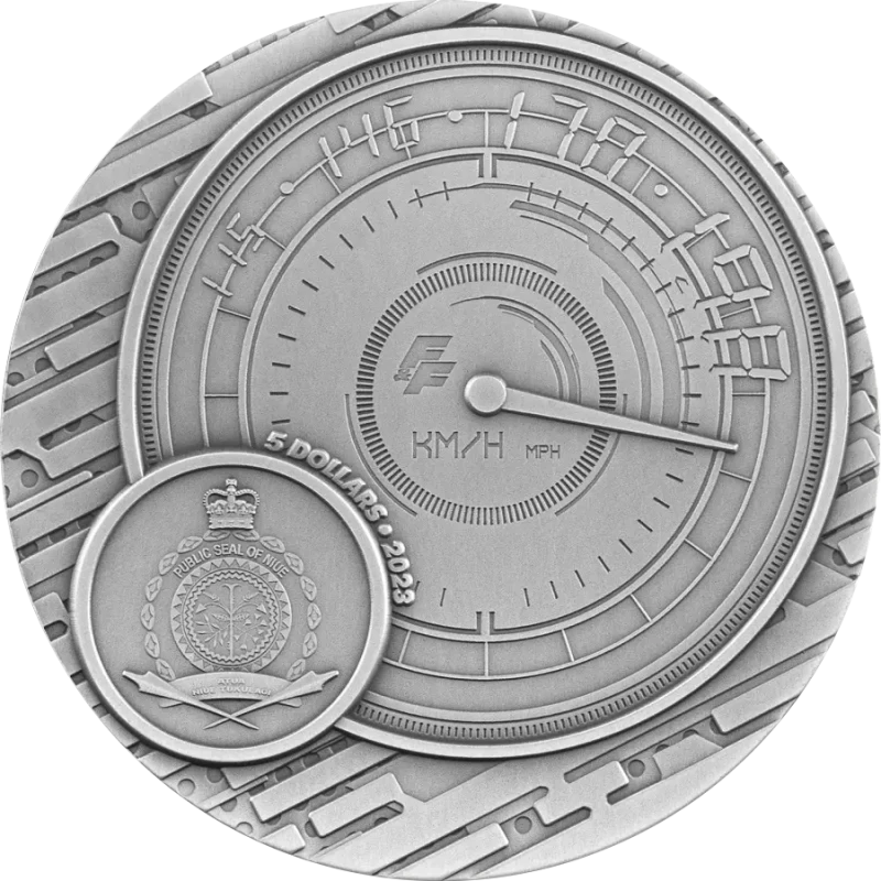 Moneda de plata Niue 