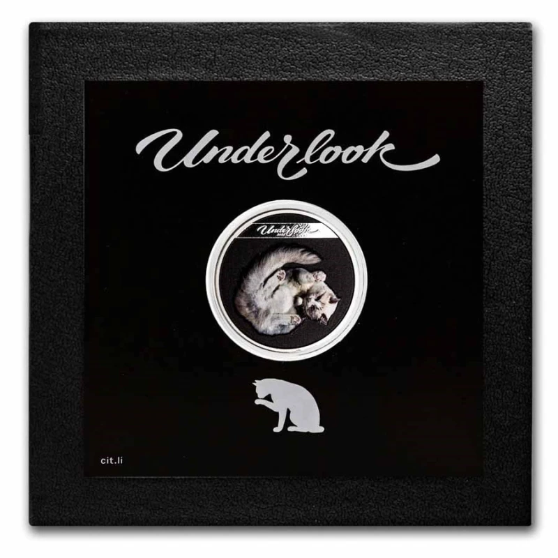 Moneda de Plata de las Islas Cook 