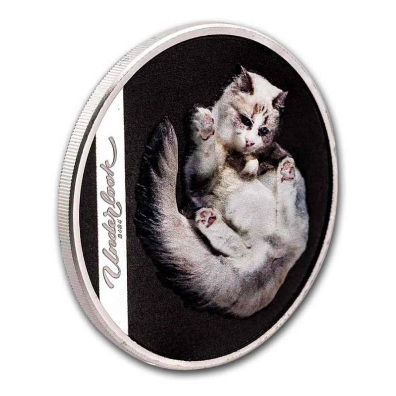 Moneda de Plata de las Islas Cook 