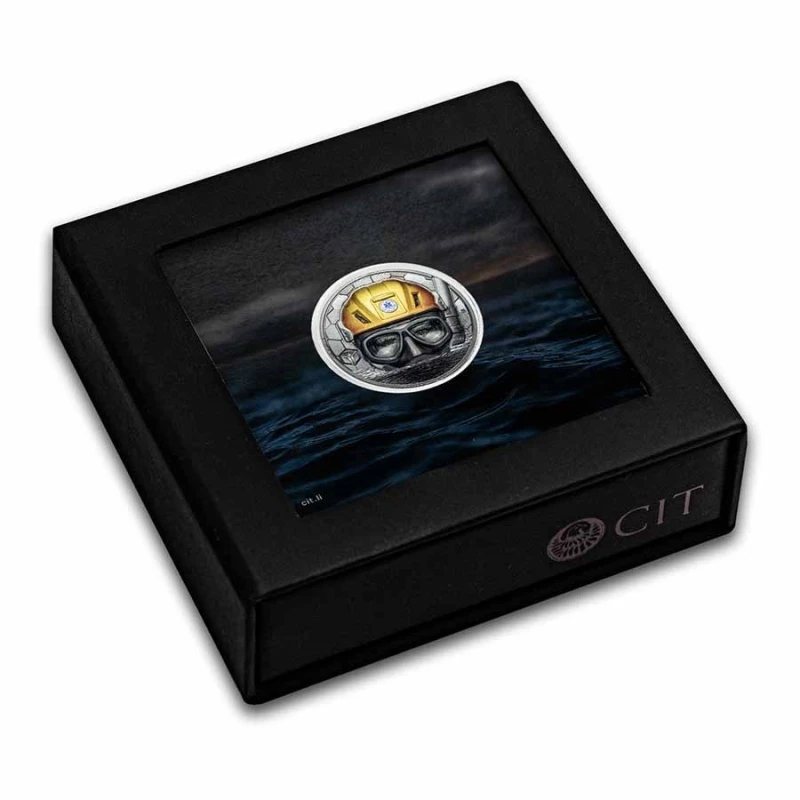 Moneda de plata de las Islas Cook 