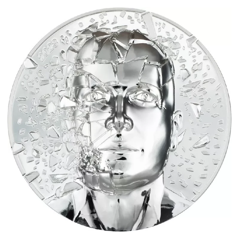 Moneda de plata de las Islas Cook Silver Blast 2023, 93,3 gramos de plata pura (0,999 proof) Monedas coleccionables
