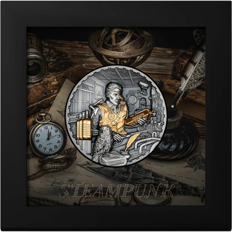 Moneda de plata de las Islas Cook 