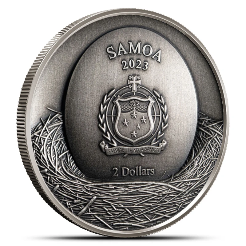 Moneda de plata de Samoa 