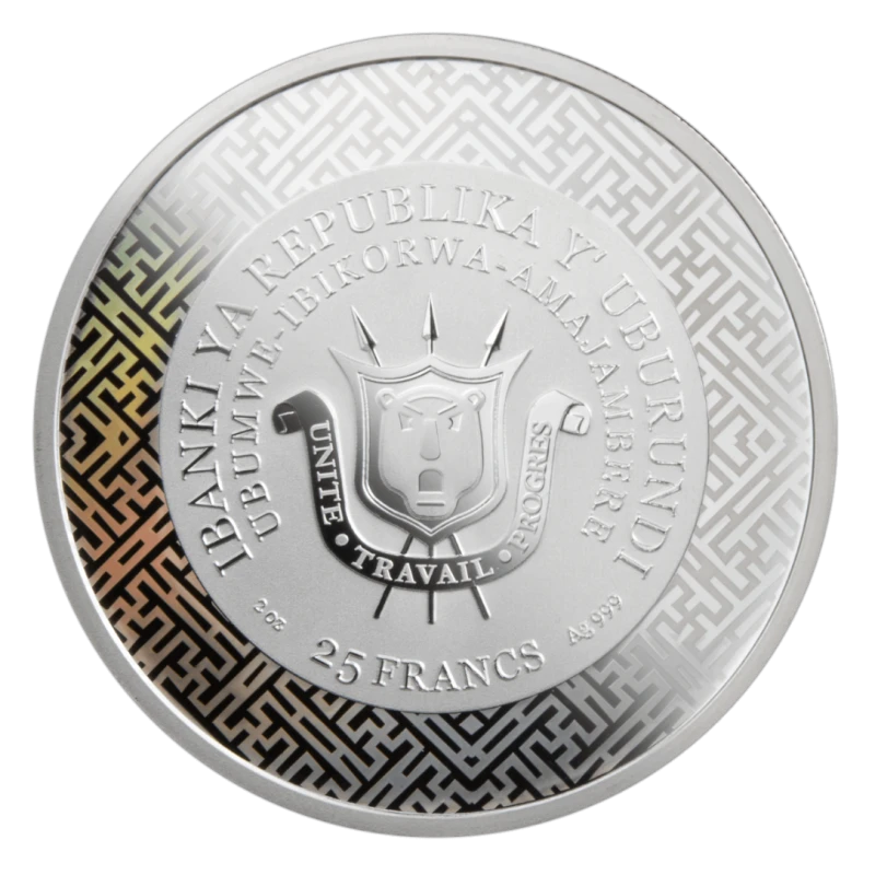 Moneda de Plata de Burundi 