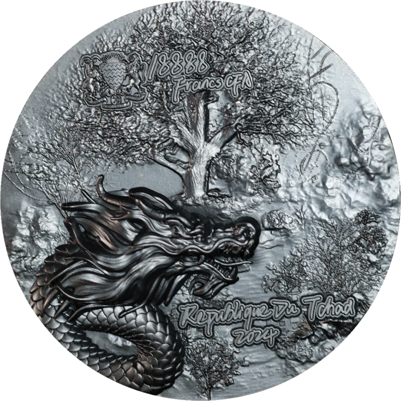 Moneda de plata de Chad 