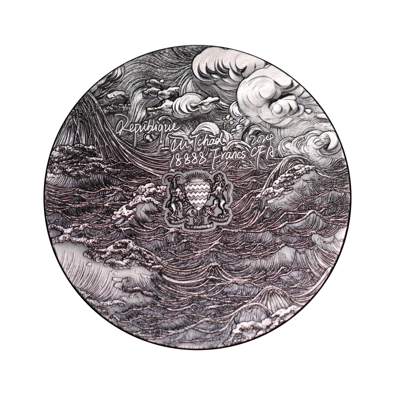 Moneda de plata de Chada 