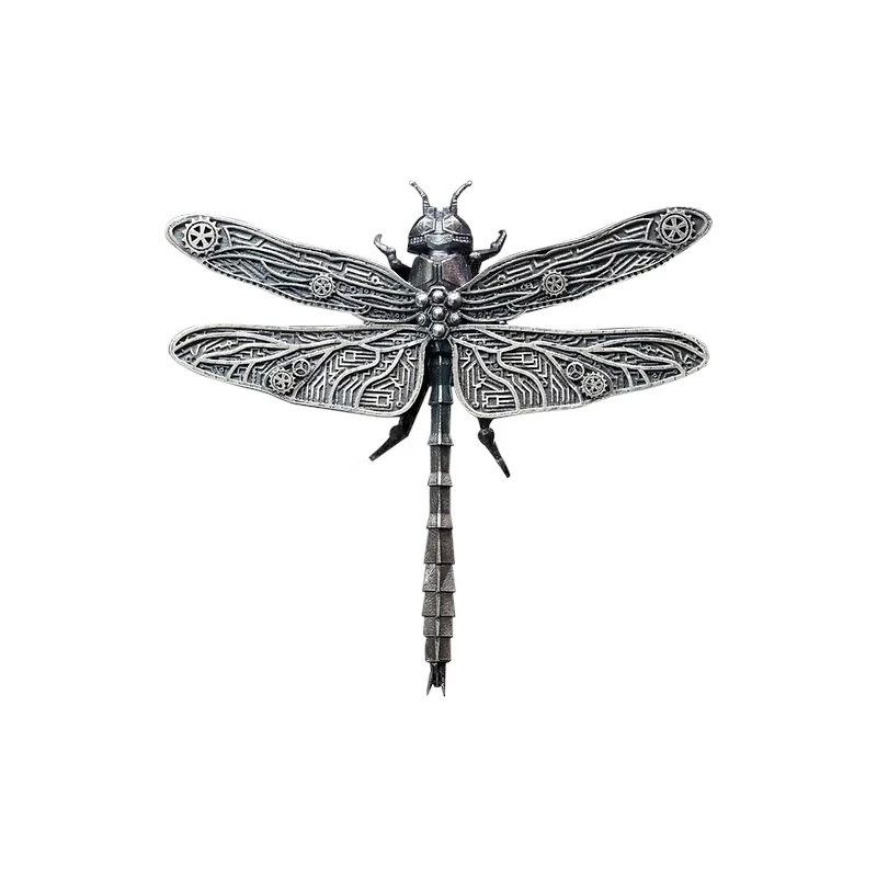Cameroon's 2024 Mechanical Dragonfly Silver Coin, 6.47 g. pure silver (0.925 proof) Collectible coins
