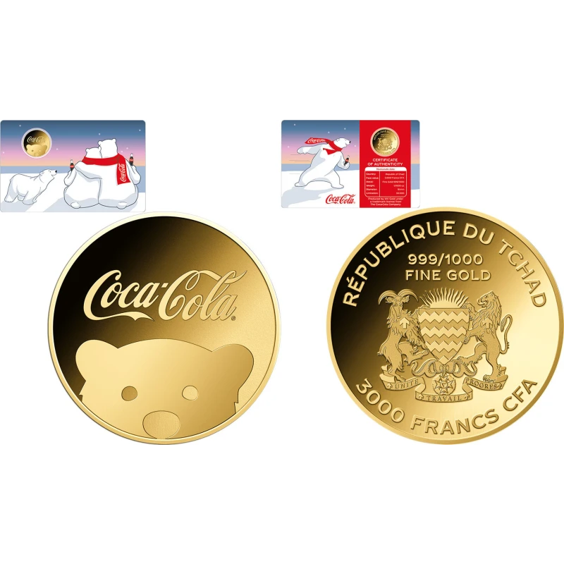 Moneda de oro chada 