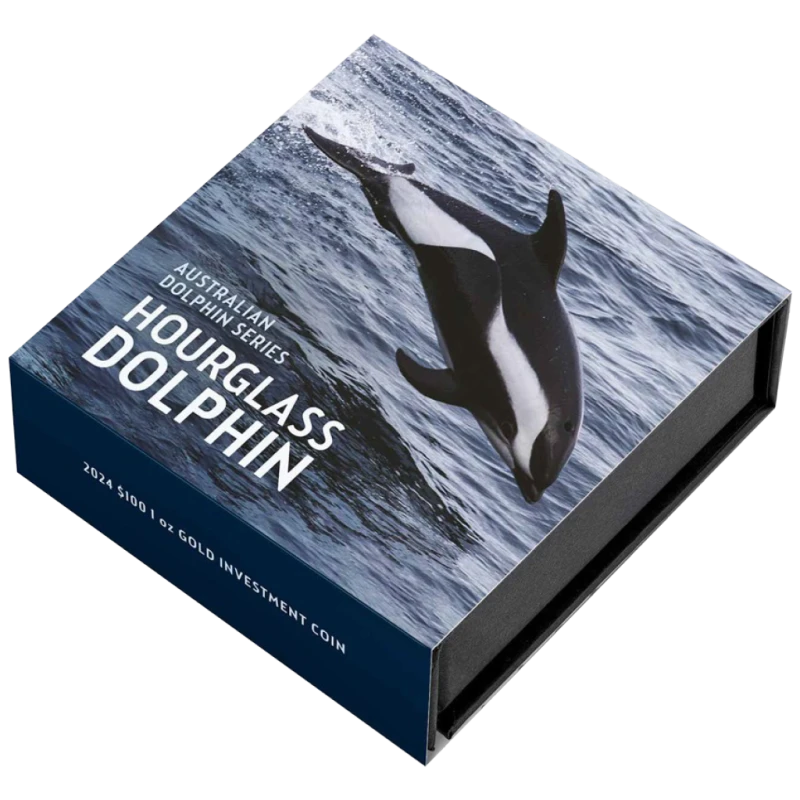 Niue: moneda de plata Bottlenose Dolphin 2025 Proof 1 oz Monedas coleccionables