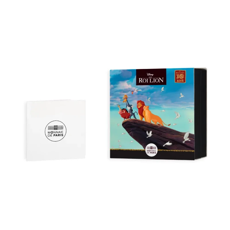 Francia Moneda de Oro El Rey León 2024 Proof 1 oz Monedas coleccionables