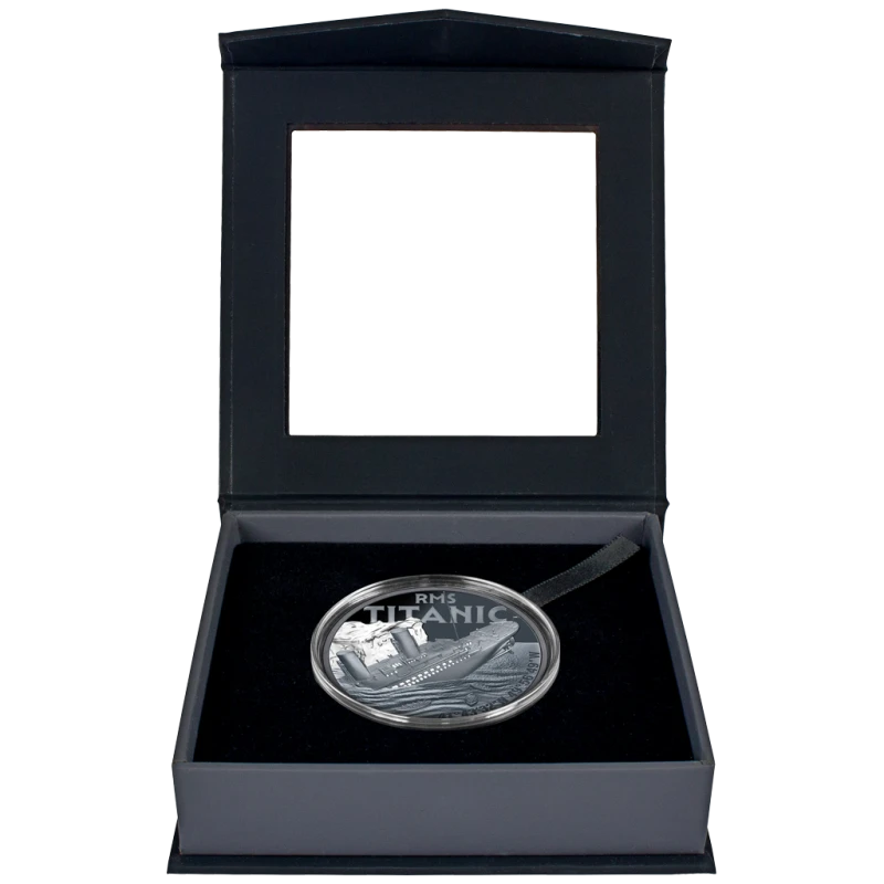 Niue Moneda de Plata Titanic 2025 Proof 1 onza coloreada Monedas coleccionables