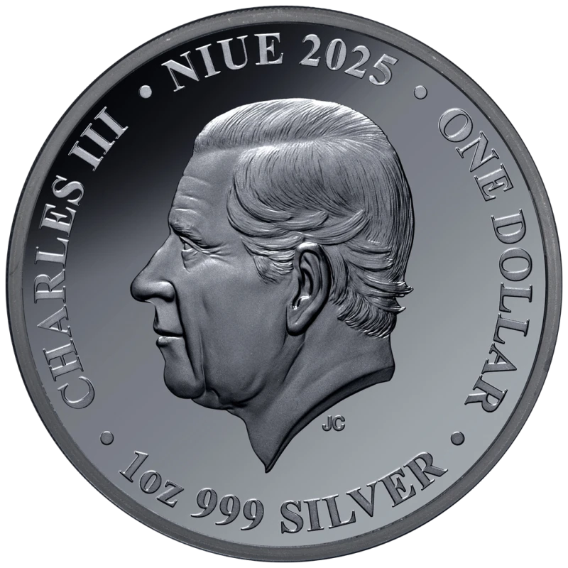 Niue Moneda de Plata Titanic 2025 Proof 1 onza coloreada Monedas coleccionables