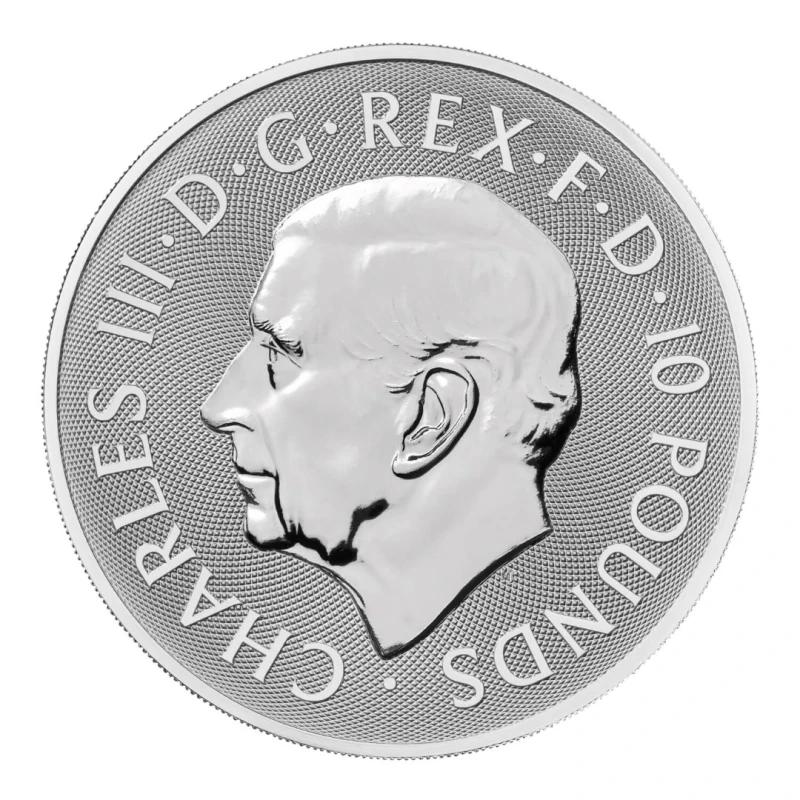 UK: silver coin Greyhound of Richmond 2025 10 oz Collectible coins