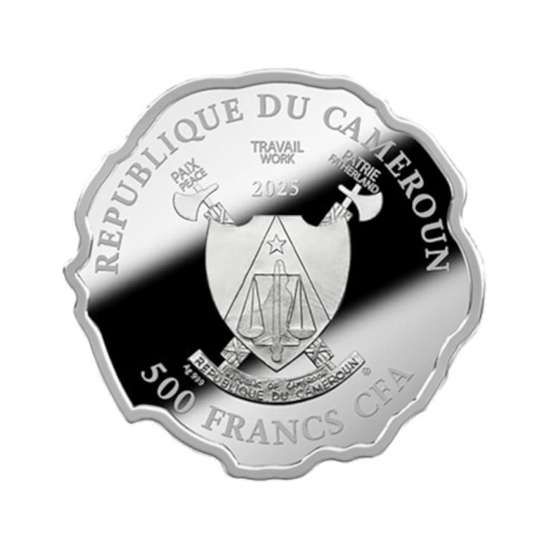 Cameroon: silver coin Born to be happy 2025 Proof 16.81 g Collectible coins