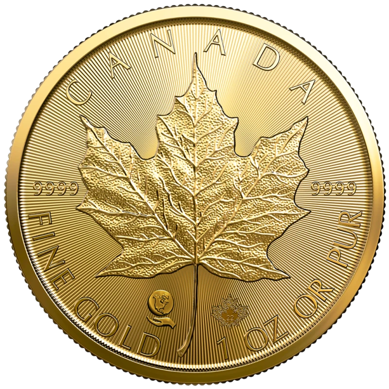 Canadá: Moneda de oro Maple Leaf de 1 onza, años mixtos Monedas de inversión