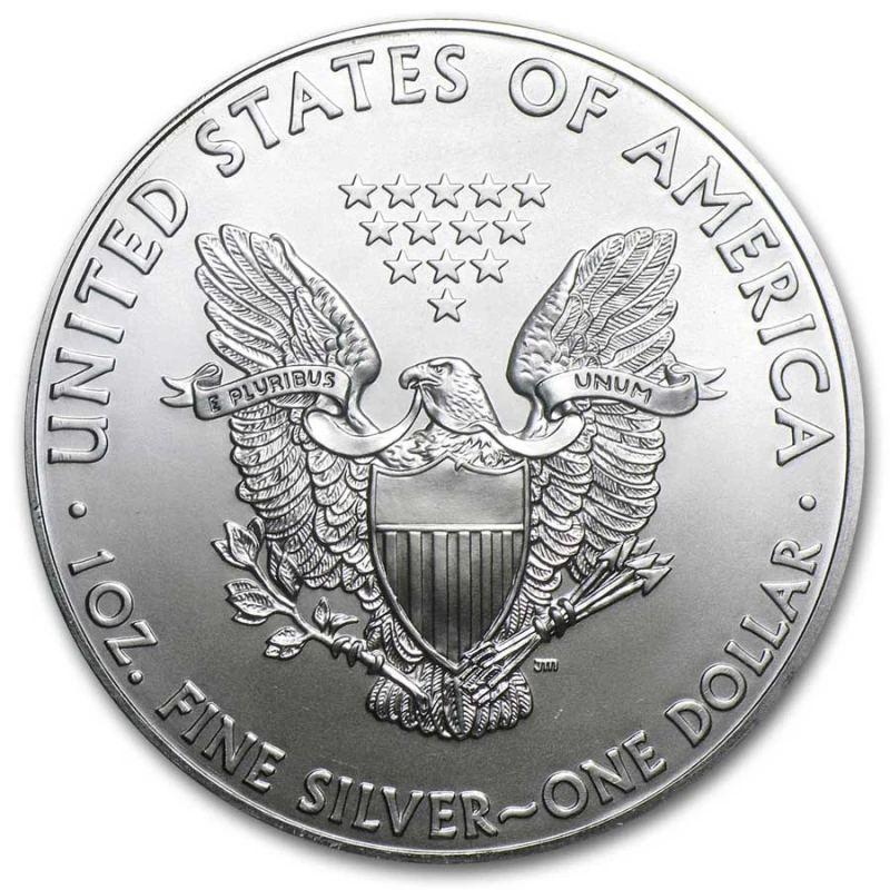 USA Silver Bullion Coin American Eagle 1 oz Monedas de inversión