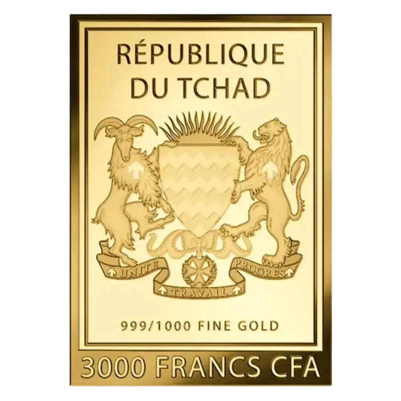 Chad: moneda de oro Alberto Durero Autorretrato 1/1000 oz Monedas coleccionables