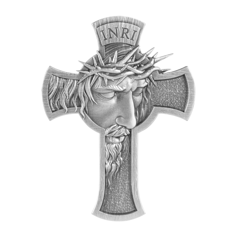 Chad: moneda de plata Jesus Cross 2025 1 oz Monedas coleccionables