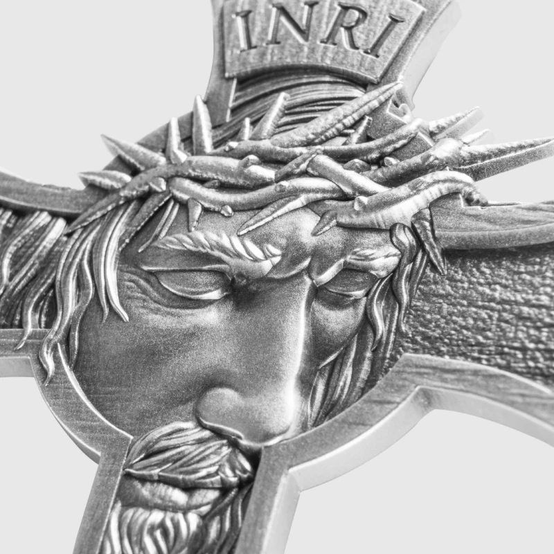 Chad: silver coin Jesus Cross 2025 1 oz Collectible coins