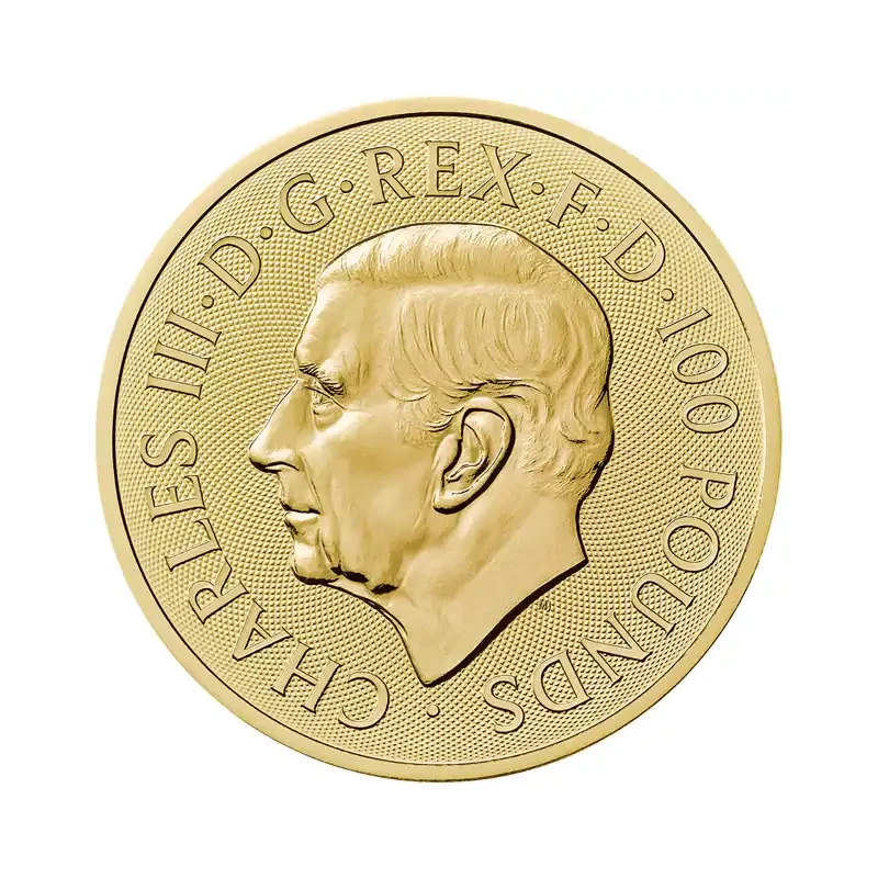 Reino Unido: moneda de oro León Británico 2025 1 onza Monedas de inversión