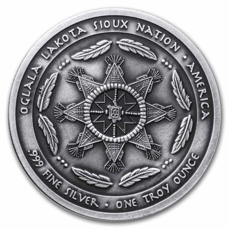 USA Moneda de Plata Espíritu de los Pueblos Originarios Libélula Espíritu 2025 1 onza Monedas coleccionables