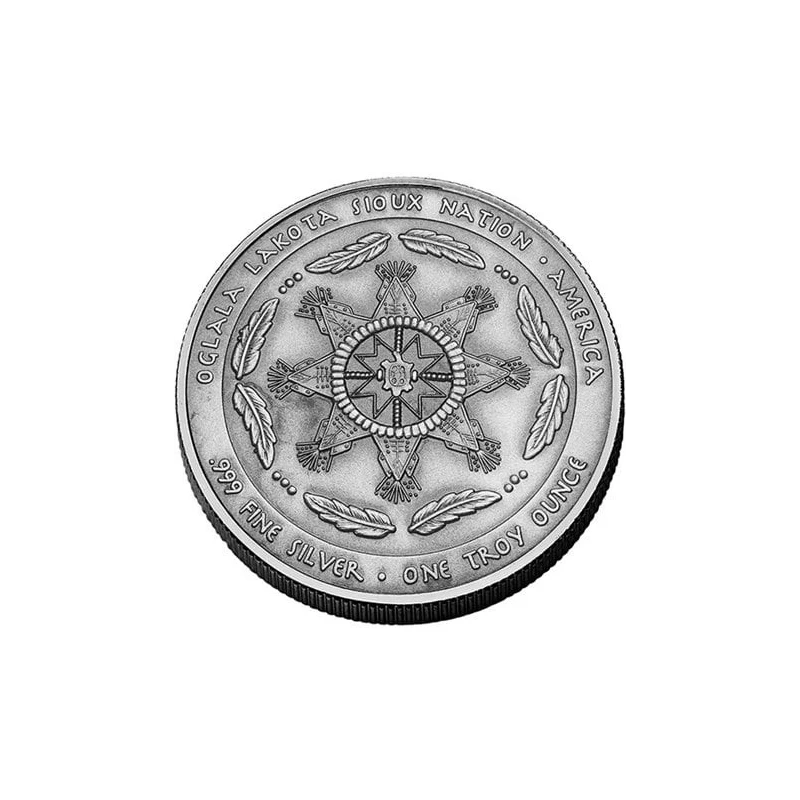 USA Moneda de Plata Espíritu de los Pueblos Originarios Libélula Espíritu 2025 1 onza Monedas coleccionables