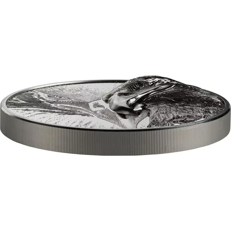 Mongolia: silver coin Majestic Eagle 2023 Proof high relief 500 g Collectible coins