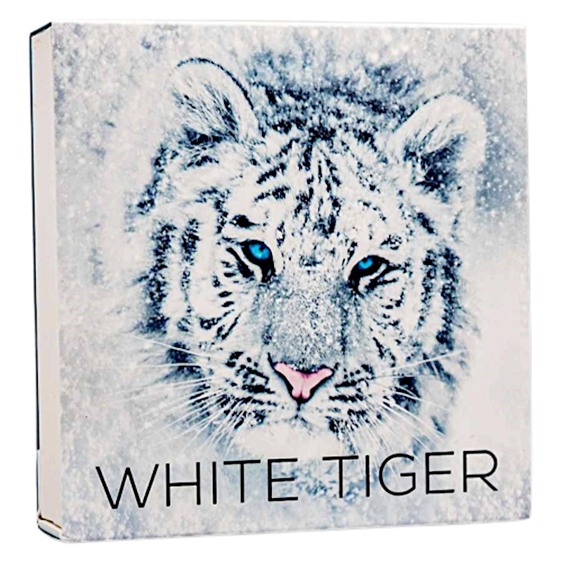 Niue: moneda de plata Tigre Blanco 2022 3 onzas Monedas coleccionables