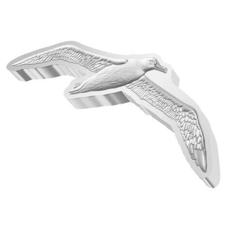 Niue: moneda de plata Albatros Errante 2023 Proof 2 oz Monedas coleccionables