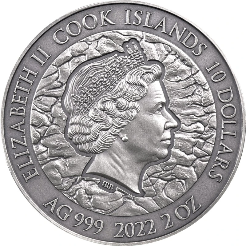 Islas Cook: moneda de plata El Señor de los Anillos 2022 2 oz Monedas coleccionables