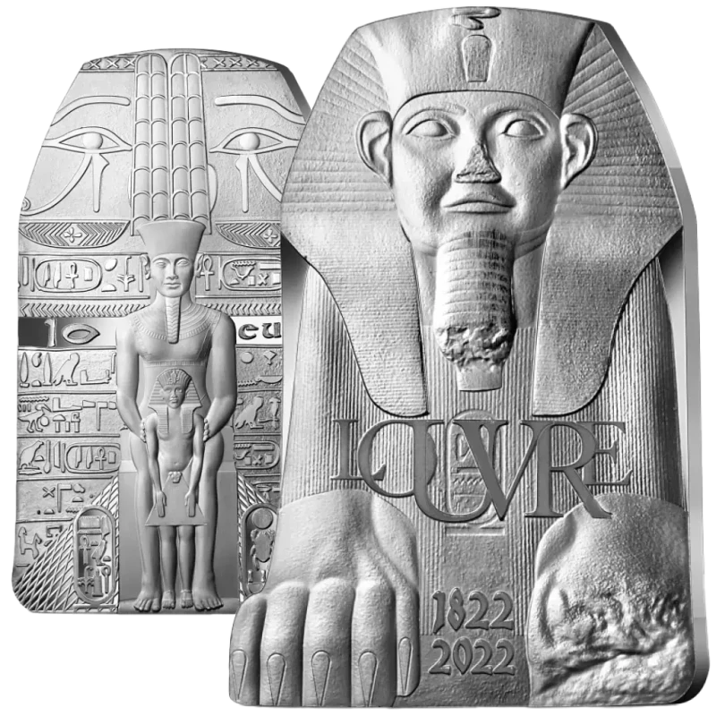 Francia Moneda de Plata Louvre 2022 Proof 22,2 g Monedas coleccionables