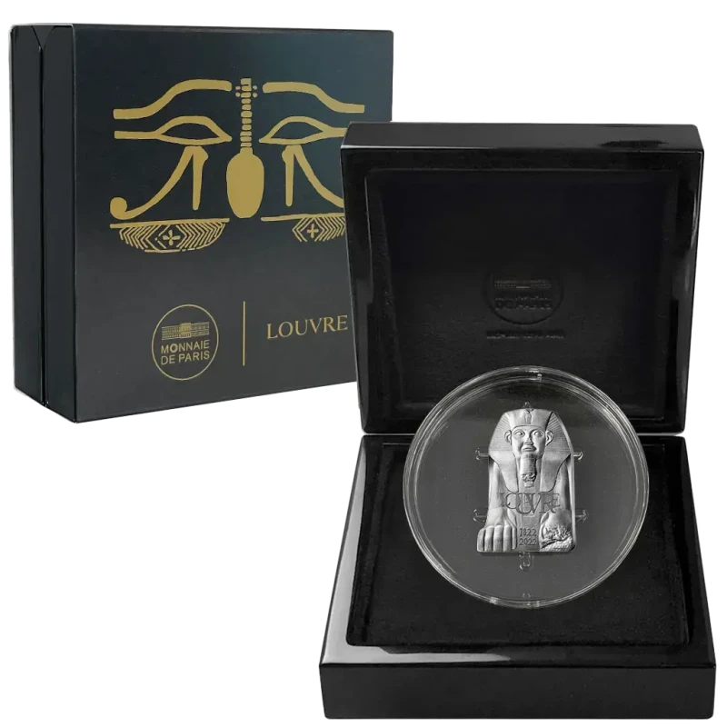 Francia Moneda de Plata Louvre 2022 Proof 22,2 g Monedas coleccionables