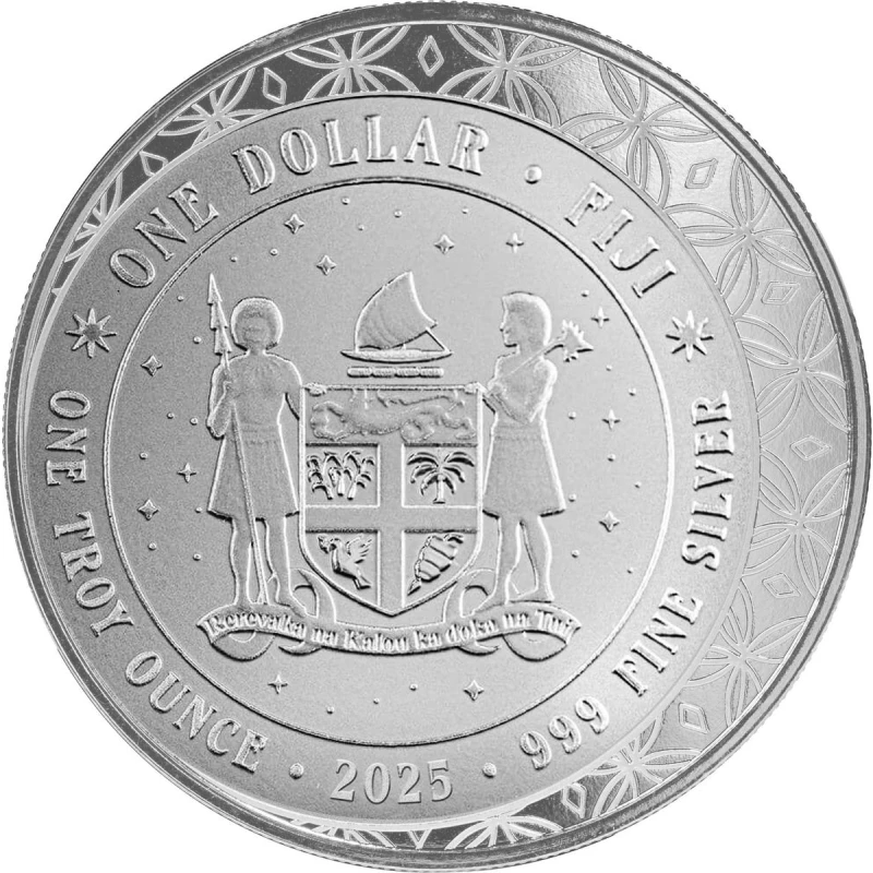 Moneda de Plata de Fiyi Unicornio 2025 1 onza Monedas coleccionables