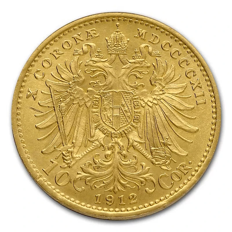 Austria Moneda de Oro 10 Kronen Franz Joseph I 3.05 g Monedas coleccionables